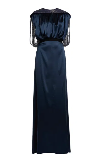 Lanvin Embroidered Gown