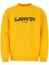Lanvin Man Felpa In Yellow
