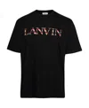 Lanvin T-shirt In Black