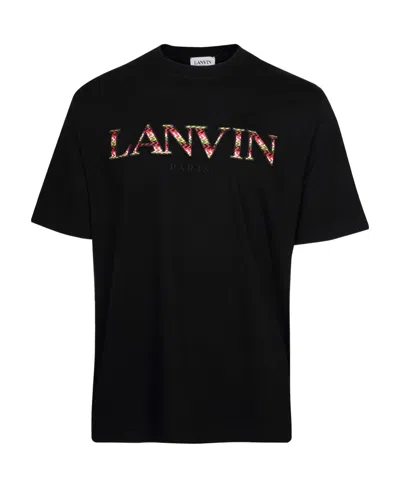 LANVIN LANVIN CLASSIC CURB EMBROIDERED T-SHIRT