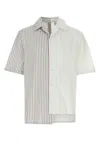 Lanvin Asymmetric Striped Shirt