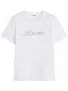 Lanvin Sequin T-shirt In White