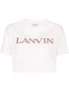 LANVIN LANVIN EMBROIDERED T-SHIRT CLOTHING