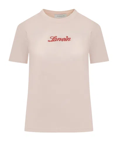LANVIN EMBROIDERED T-SHIRT