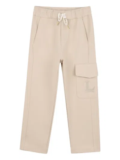 Lanvin Enfant Cargo Trousers In Neutral