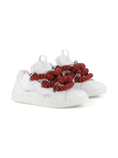Lanvin Enfant Kids' Curb Sneakers In Multi