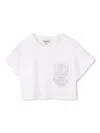 Lanvin Enfant Fancy T-shirt In 10p White