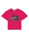 LANVIN ENFANT GRAPHIC-PRINT COTTON T-SHIRT