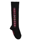 Lanvin Enfant Intarsia-logo Knitted Socks