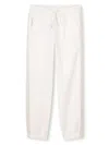 Lanvin Enfant Logo-patch Track Pants In Neutrals