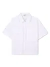 Lanvin Enfant Organic-cotton Shirt In White