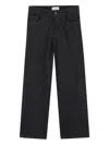 Lanvin Enfant Straight-leg Jeans In Black