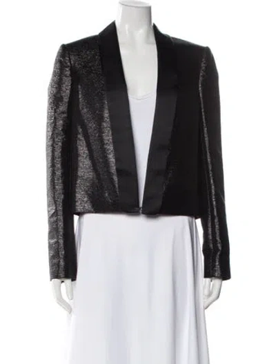 Pre-owned Lanvin Evening Jacket In Black