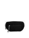 Lanvin Small Waist Curb Bag In Black
