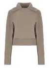Shop Lanvin Fine-knit Sweater In Nude