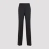 Lanvin Tailored Wool Pants In Anthracite