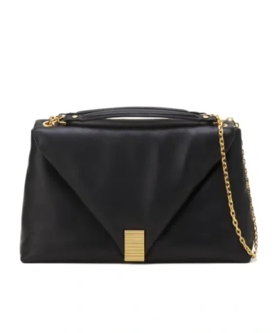 LANVIN FLAP-FRONT SHOULDER BAG