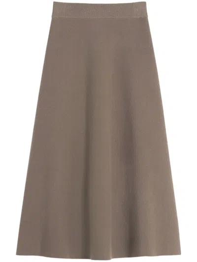LANVIN FLARED MIDI SKIRT