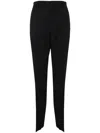 Lanvin Flared Tailored Pant In Black