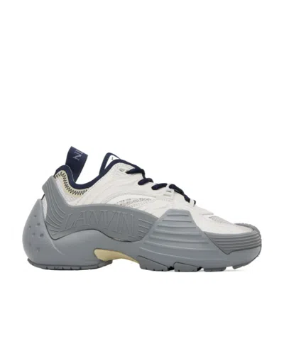 Lanvin Flash-x Low-top Casual Sneakers In Gray