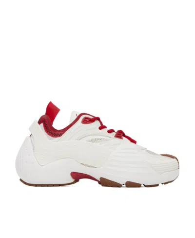 Lanvin Flash-x Low-top Leisure Sneakers In White
