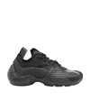 Lanvin Woman Sneakers Black Size 8 Textile Fibers In Black