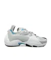 Lanvin Flash X Low-top Sneakers In Gray