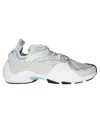 Lanvin Multicolor Flash-x Sneakers In Silver