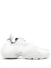 Lanvin Flash-x Mesh Upper Sneakers With Textured Panels In Multi