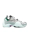 Lanvin Blue Flash X Low Top Sneakers In White