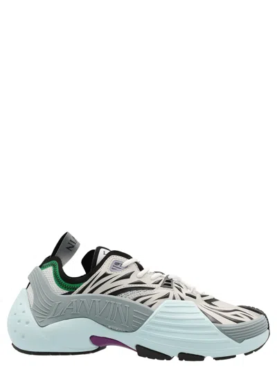 Lanvin Flash X Sneakers Light Blue