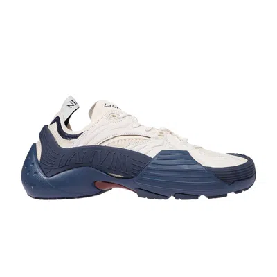 Pre-owned Lanvin Flash-x Sneakers 'white Blue'