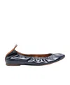 Lanvin Painted Leather Balls In Black