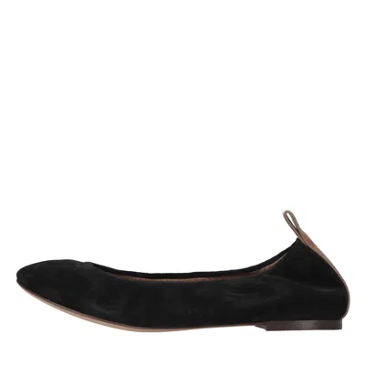 Lanvin Flat Shoes In Nero Neri E Grigi