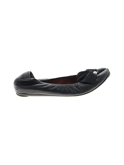 Pre-owned Lanvin Flats In Black
