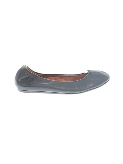 Pre-owned Lanvin Flats In Black