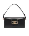 Lanvin Nano Pencil Box Bag In Black