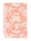 Lanvin Silk Cotton Blend Fern Leaf Scarf In Multi