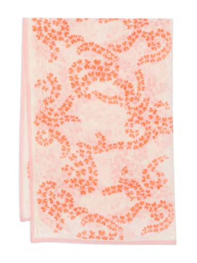 Lanvin Floral-print Silk Scarf In Multi