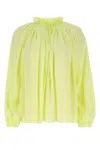 Lanvin Silk Bloshirt Shirt And Blouse Yellow In Yellow