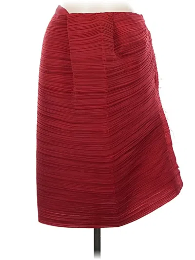 Pre-owned Lanvin Formal Skirt In Red