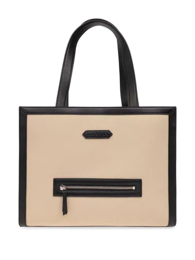 LANVIN LANVIN FRAME SHOPPER HORIZONTAL BAG