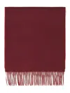 Lanvin Fringed Scarf In Red