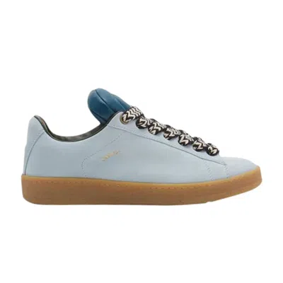 Pre-owned Lanvin Future X  Hyper Curb Sneakers 'blue Dark Blue' | Men's Size 40