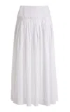 Lanvin Gathered Midi Skirt