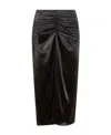 Lanvin Midi Skirt In Black