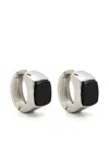 Lanvin Gemstone Cushion Cufflinks In 银色