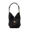 Lanvin Medium Bucket Bag Top Handle In Black