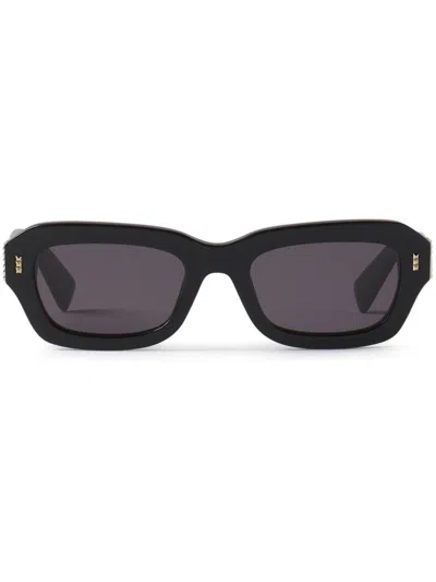 Lanvin Geometric-frame Sunglasses In 黑色