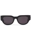 Lanvin Signature Sunglasses In 黑色